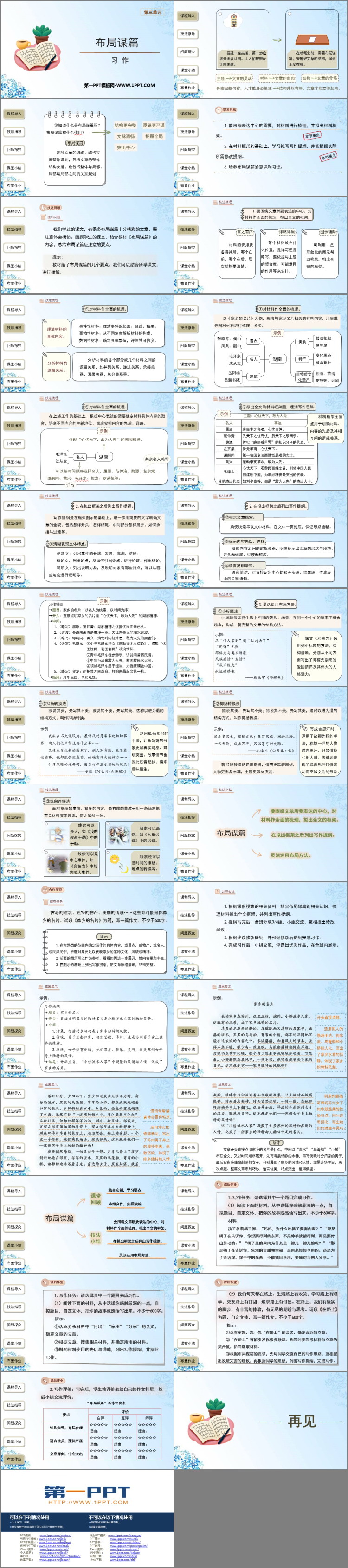 图片[2]-《布局谋篇》PPT教学课件-第一PPT