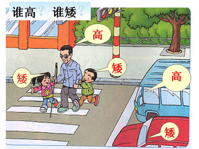 图片[1]-《比长短比高矮》PPT课件数学-第一PPT