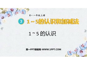 《1-5的认识》PPT优质课件-第一PPT