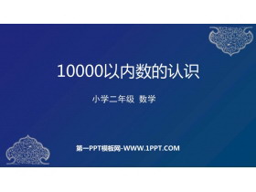 《10000以内数的认识》万以内数的认识PPT下载-第一PPT