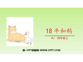 《牛和鹅》PPT免费课件-第一PPT