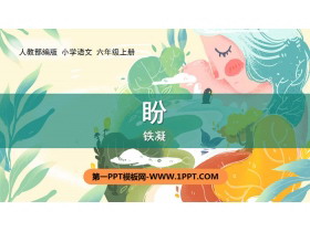 《盼》PPT免费课件-第一PPT