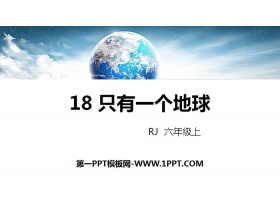 《只有一个地球》PPT优秀课件-第一PPT