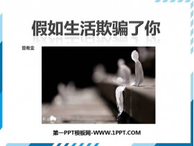 《假如生活欺骗了你》PPT教学课件-第一PPT