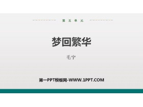 《梦回繁华》PPT教学课件-第一PPT