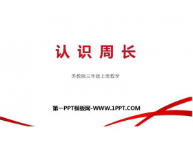 《认识周长》长方形和正方形PPT精品课件-第一PPT