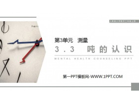 《吨的认识》PPT课件下载-第一PPT