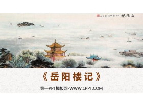 《岳阳楼记》PPT优质课件-第一PPT