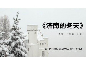《济南的冬天》PPT优质课件下载-第一PPT
