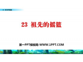 《祖先的摇篮》PPT免费课件-第一PPT