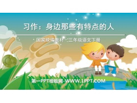 《身边那些有特点的人》PPT下载-第一PPT