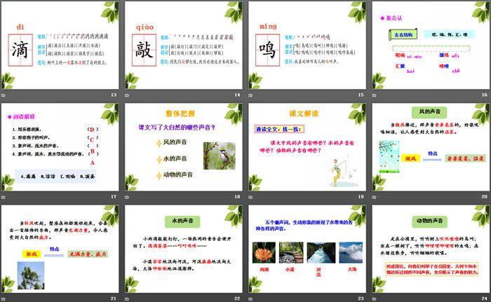 图片[3]-《大自然的声音》PPT-第一PPT