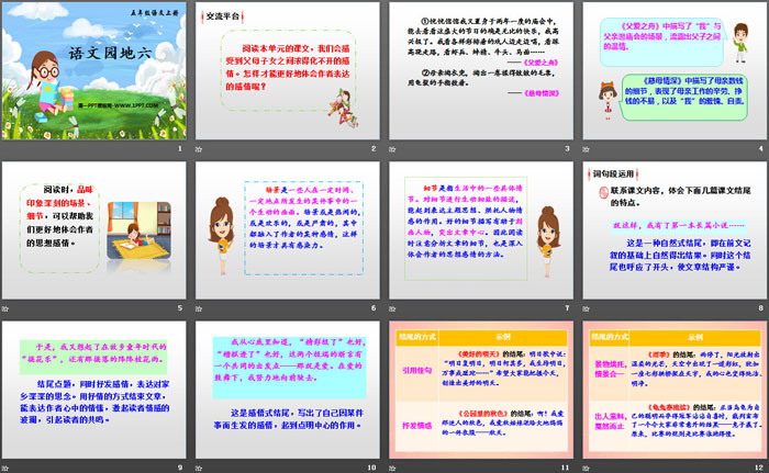 图片[2]-《语文园地六》PPT(五年级上册)-第一PPT