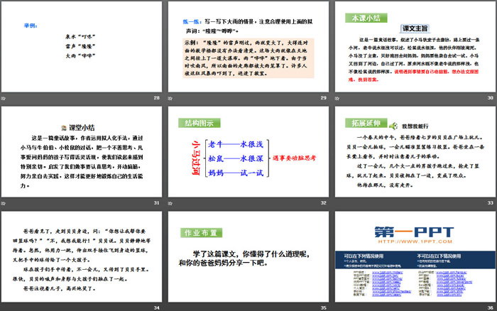 图片[5]-《小马过河》PPT(第二课时)-第一PPT