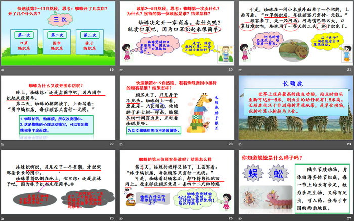 图片[4]-《蜘蛛开店》PPT教学课件-第一PPT