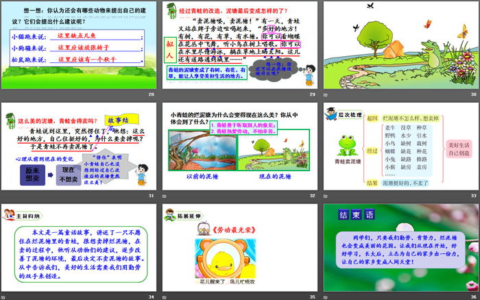 图片[5]-《青蛙卖泥塘》PPT下载-第一PPT