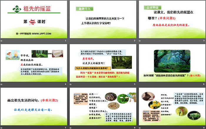 图片[2]-《祖先的摇篮》PPT(第二课时)-第一PPT