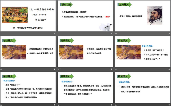 图片[2]-《一幅名扬中外的画》PPT教学课件-第一PPT