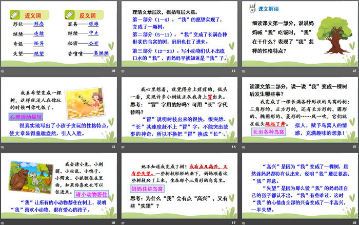 图片[3]-《我变成了一棵树》PPT课件下载-第一PPT