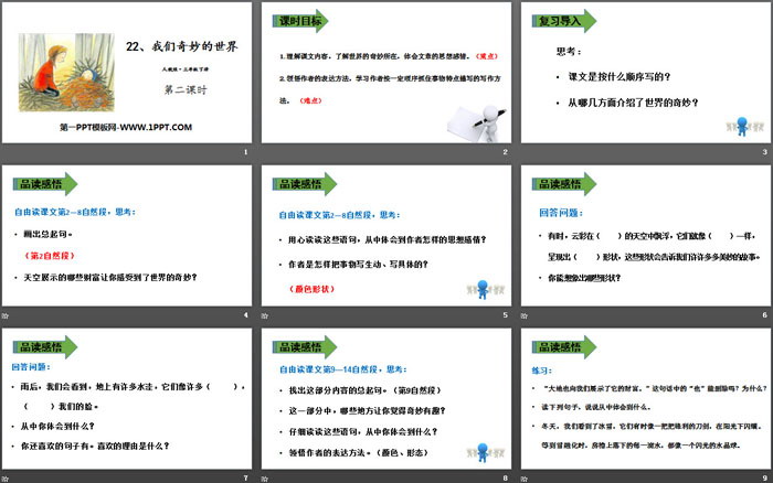图片[2]-《我们奇妙的世界》PPT(第二课时)-第一PPT