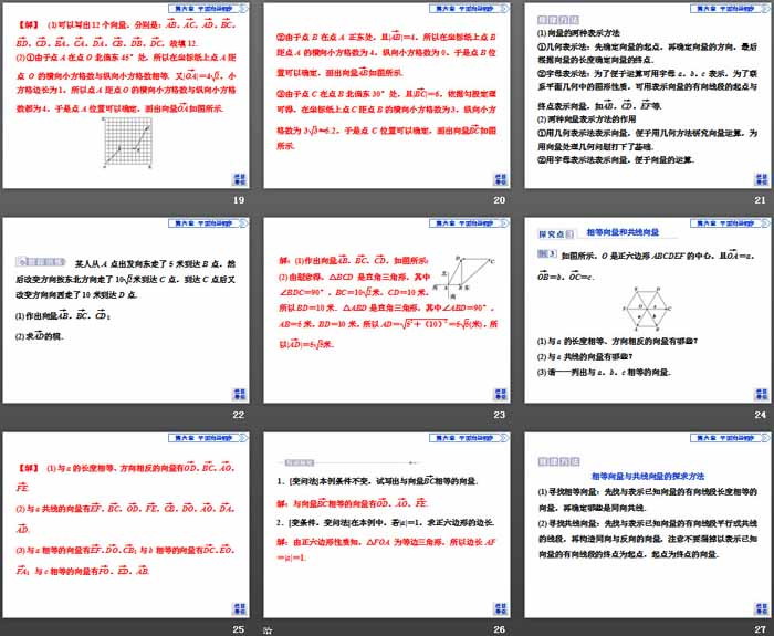 图片[4]-《平面向量及其线性运算》平面向量初步PPT课件(向量的概念)-第一PPT