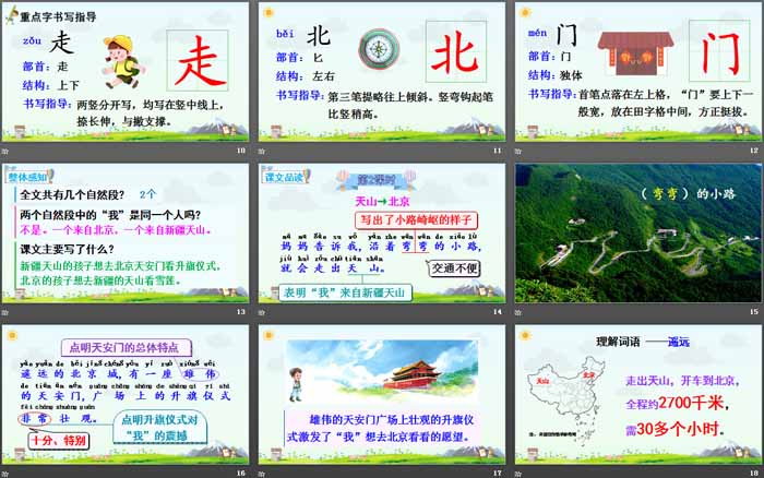图片[3]-《我多想去看看》PPT免费课件-第一PPT