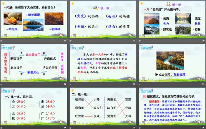 图片[5]-《我多想去看看》PPT免费课件-第一PPT