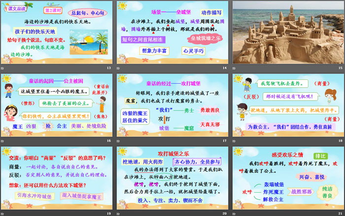 图片[3]-《沙滩上的童话》PPT免费课件下载-第一PPT