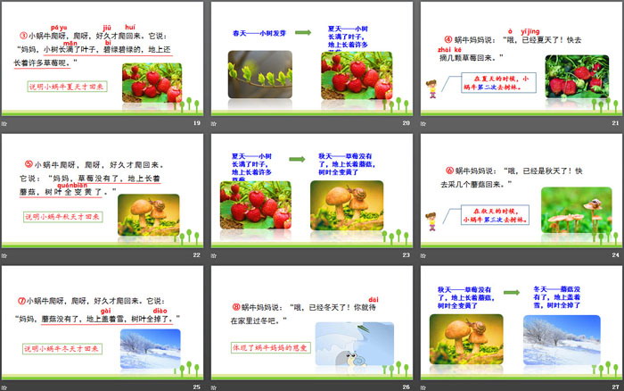 图片[4]-《小蜗牛》PPT优秀课件下载-第一PPT