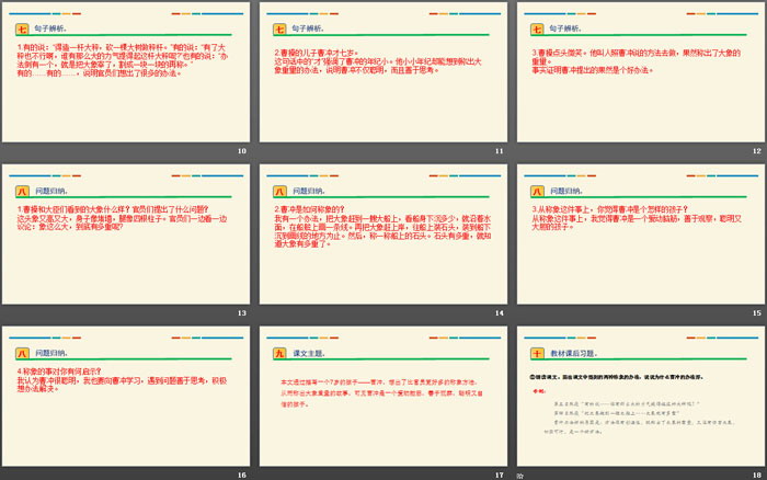 图片[3]-《曹冲称象》PPT课件下载-第一PPT