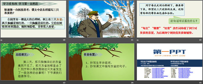 图片[3]-《灰雀》PPT优秀课件-第一PPT