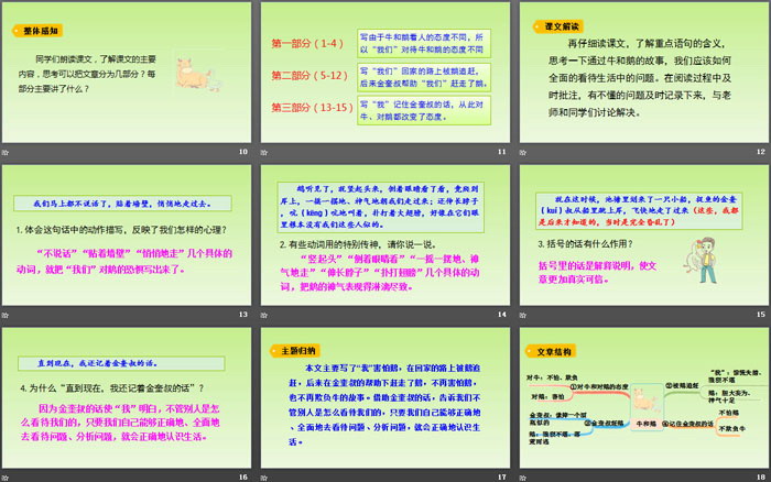 图片[3]-《牛和鹅》PPT免费课件-第一PPT