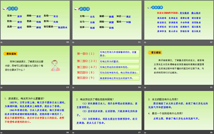 图片[3]-《梅兰芳蓄须》PPT课件下载-第一PPT