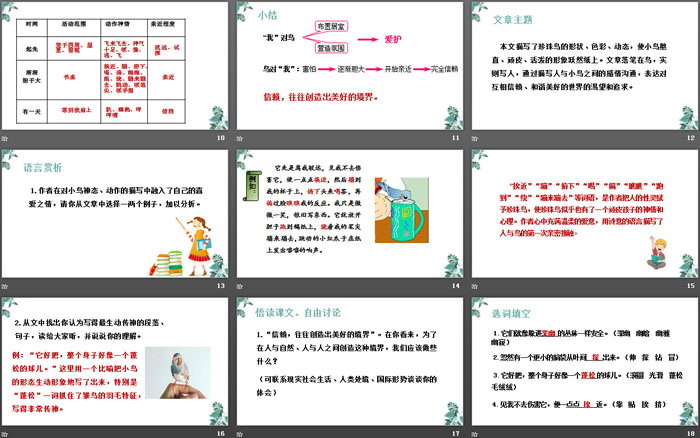 图片[3]-《珍珠鸟》PPT优质课件下载-第一PPT