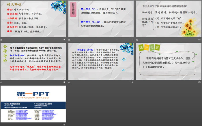 图片[3]-《动物笑谈》PPT教学课件-第一PPT