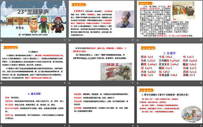 图片[2]-《三顾茅庐》PPT教学课件-第一PPT