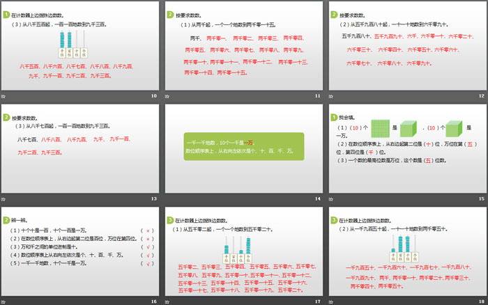 图片[3]-《10000以内数的认识》万以内数的认识PPT(第1课时)-第一PPT