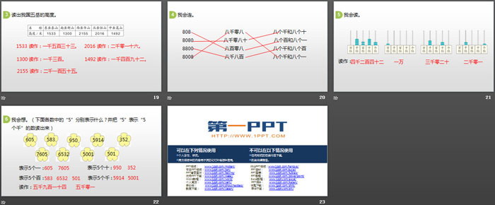 图片[4]-《10000以内数的认识》万以内数的认识PPT(第3课时)-第一PPT