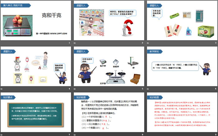 图片[2]-《克和千克》PPT-第一PPT