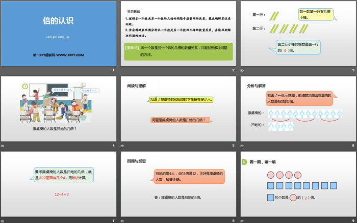 图片[2]-《倍的认识》PPT教学课件-第一PPT