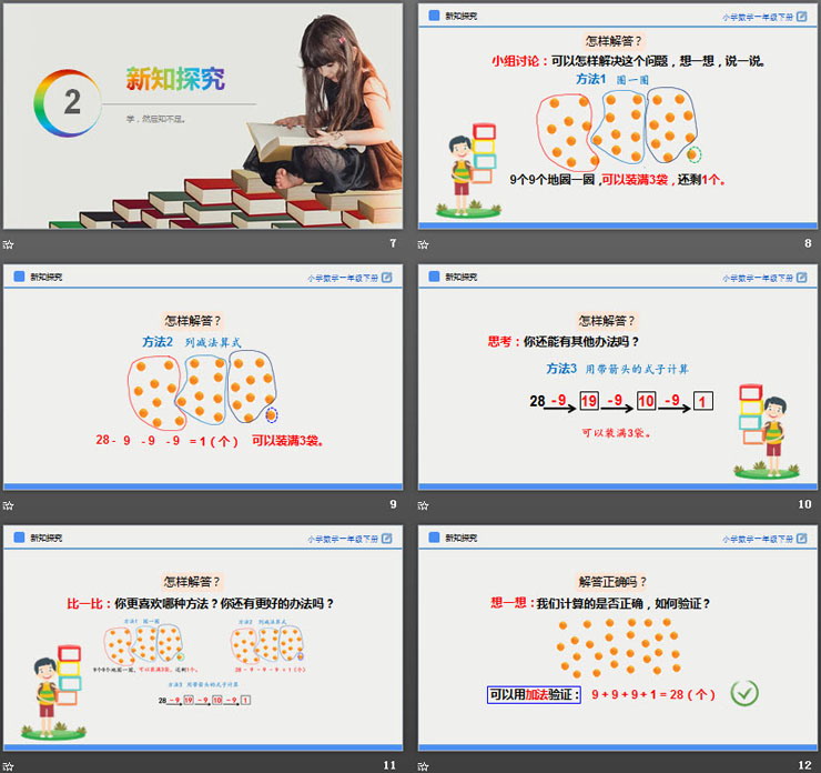 图片[3]-《用连减解决问题》PPT免费课件-第一PPT