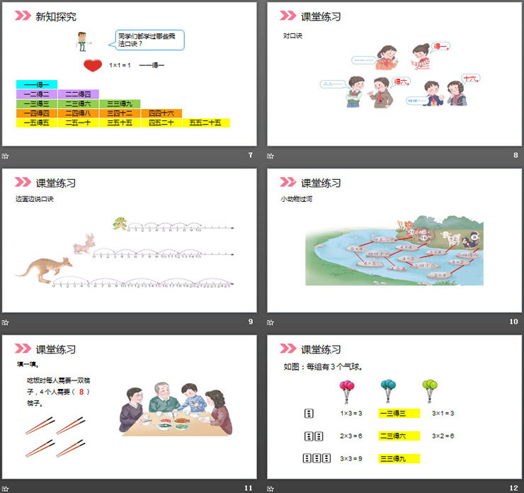 图片[3]-《2、3、4的乘法口诀》PPT课件下载-第一PPT