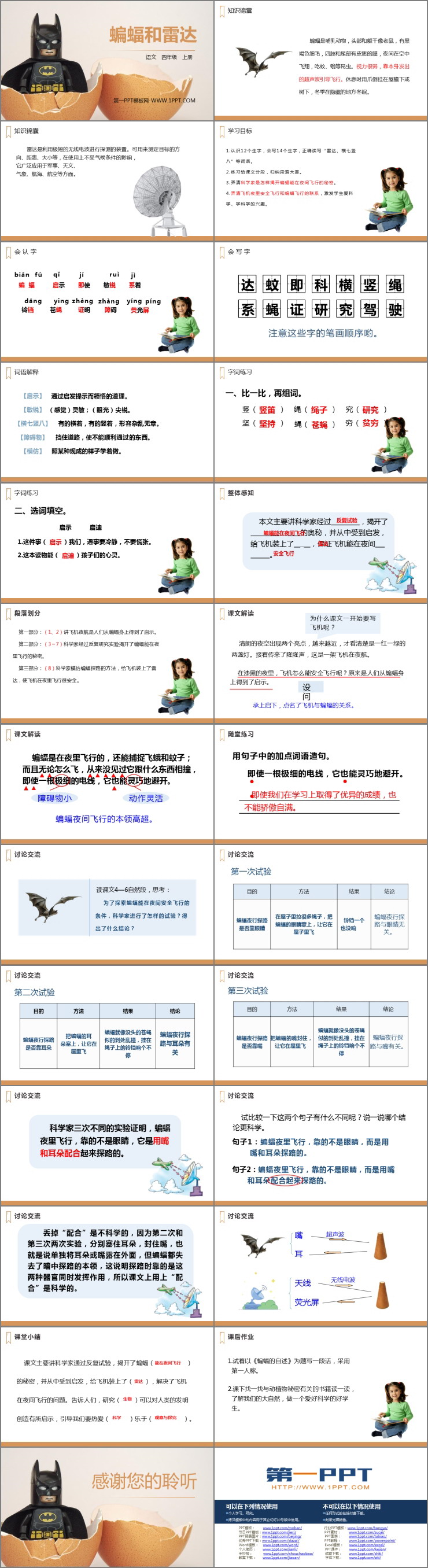 图片[2]-蝙蝠和雷达-第一PPT
