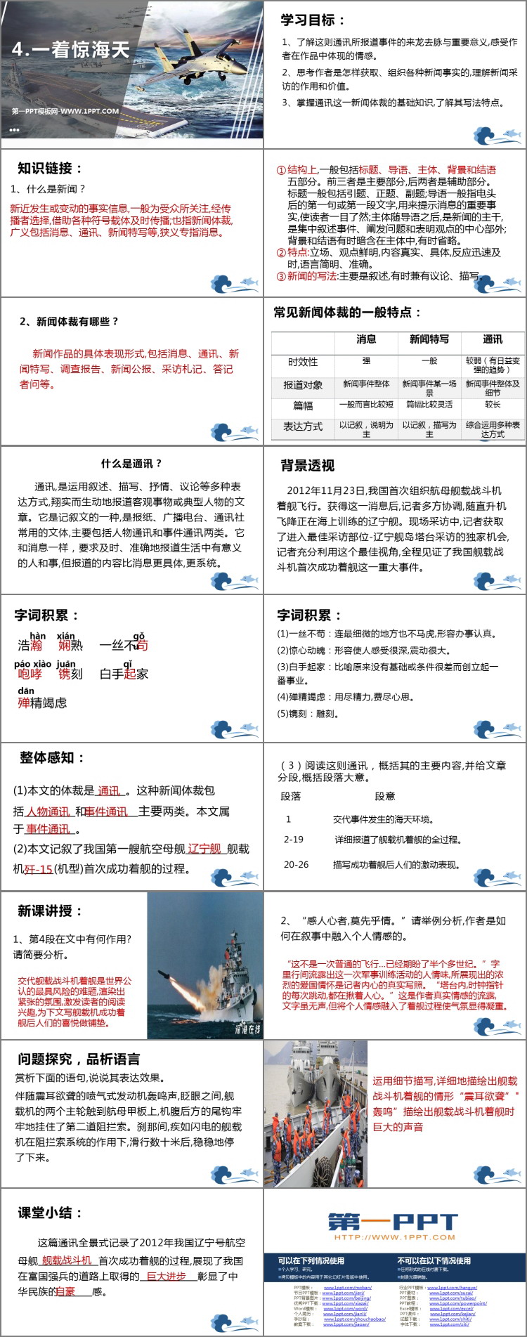 图片[2]-《一着惊海天》PPT优秀课件-第一PPT