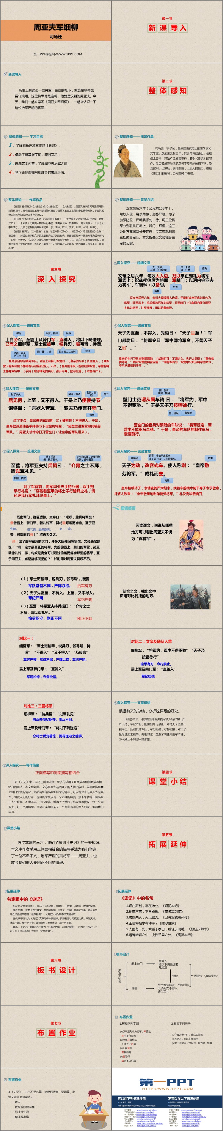 图片[2]-《周亚夫军细柳》PPT精品课件-第一PPT