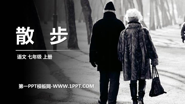 图片[1]-《散步》PPT优质课件-第一PPT