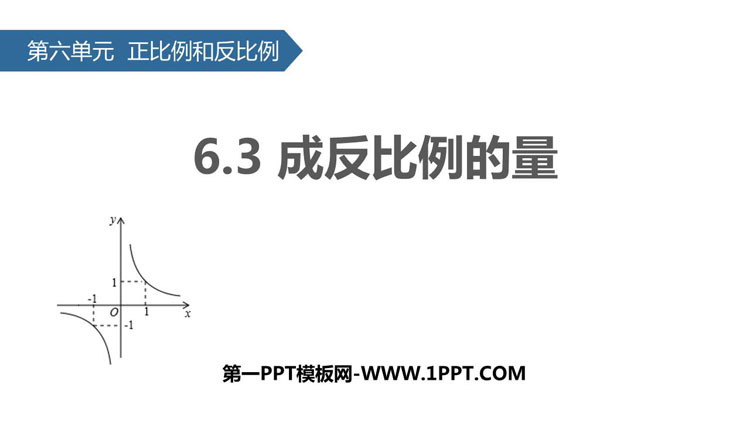 图片[1]-《成反比例的量》正比例和反比例PPT下载-第一PPT