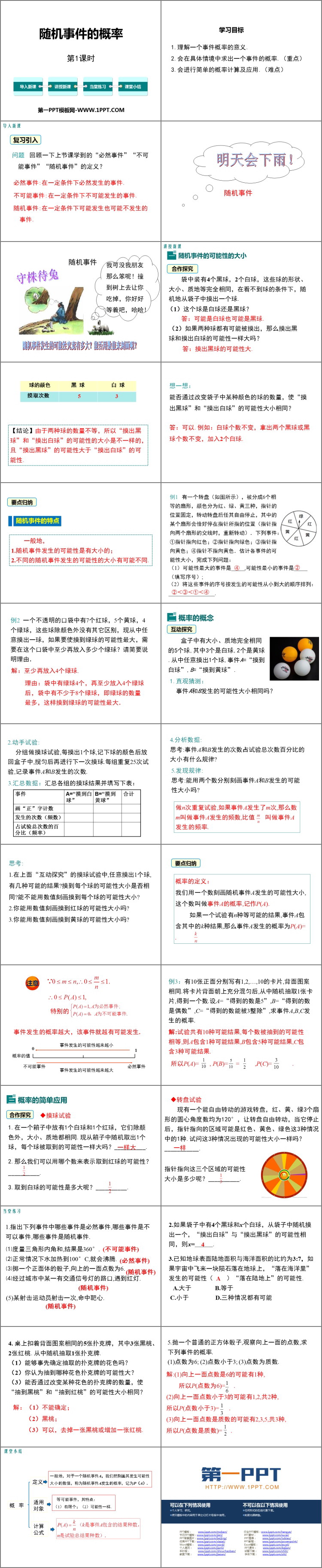 图片[2]-《随机事件的概率》PPT课件(第1课时)-第一PPT