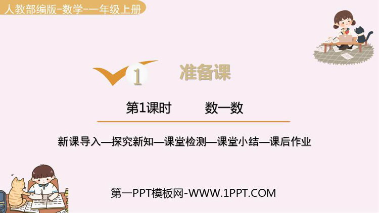 图片[1]-《数一数》准备课PPT教学课件-第一PPT