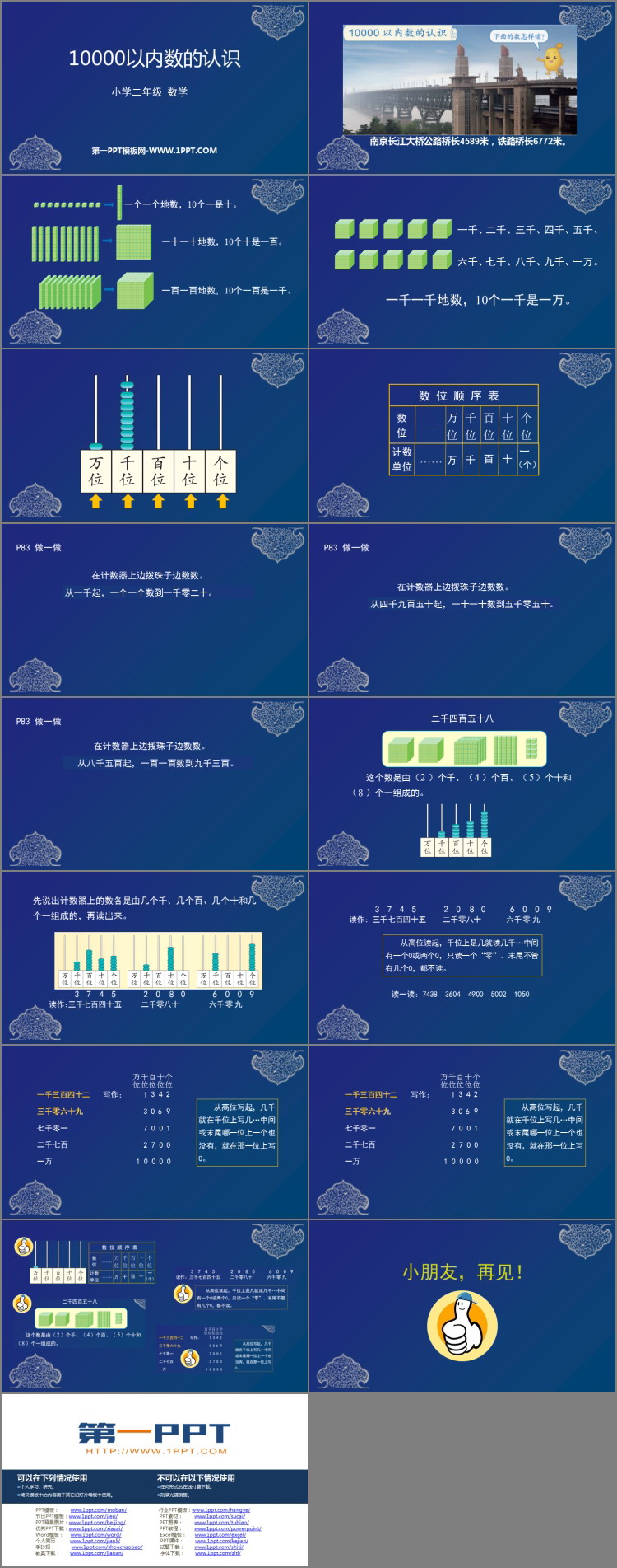 图片[2]-《10000以内数的认识》万以内数的认识PPT下载-第一PPT